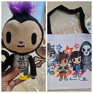 TokiDoki bag +plush combo 😍